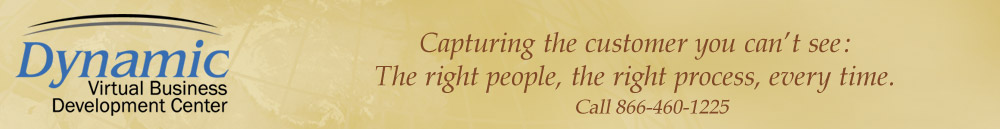 Dynamic Virtual Business Development Center, Call 866-460-1225